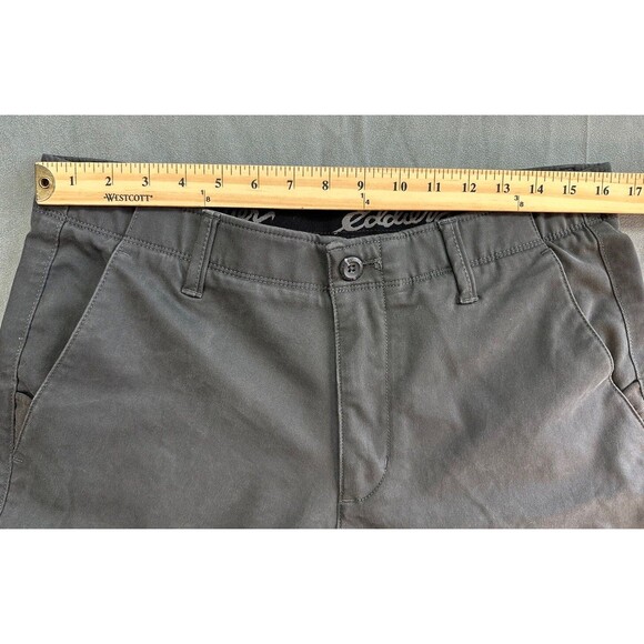 Eddie Bauer Pants Mens 34x32 Microfiber Gray Straight Leg Pant RUNS SMALL - Picture 8 of 11